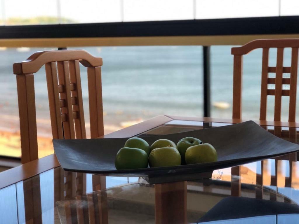 Apartamento Beira-Mar Na Praia Do Morro Ideal Para Familias E Grupos 10 Pessoas גוארפארי מראה חיצוני תמונה